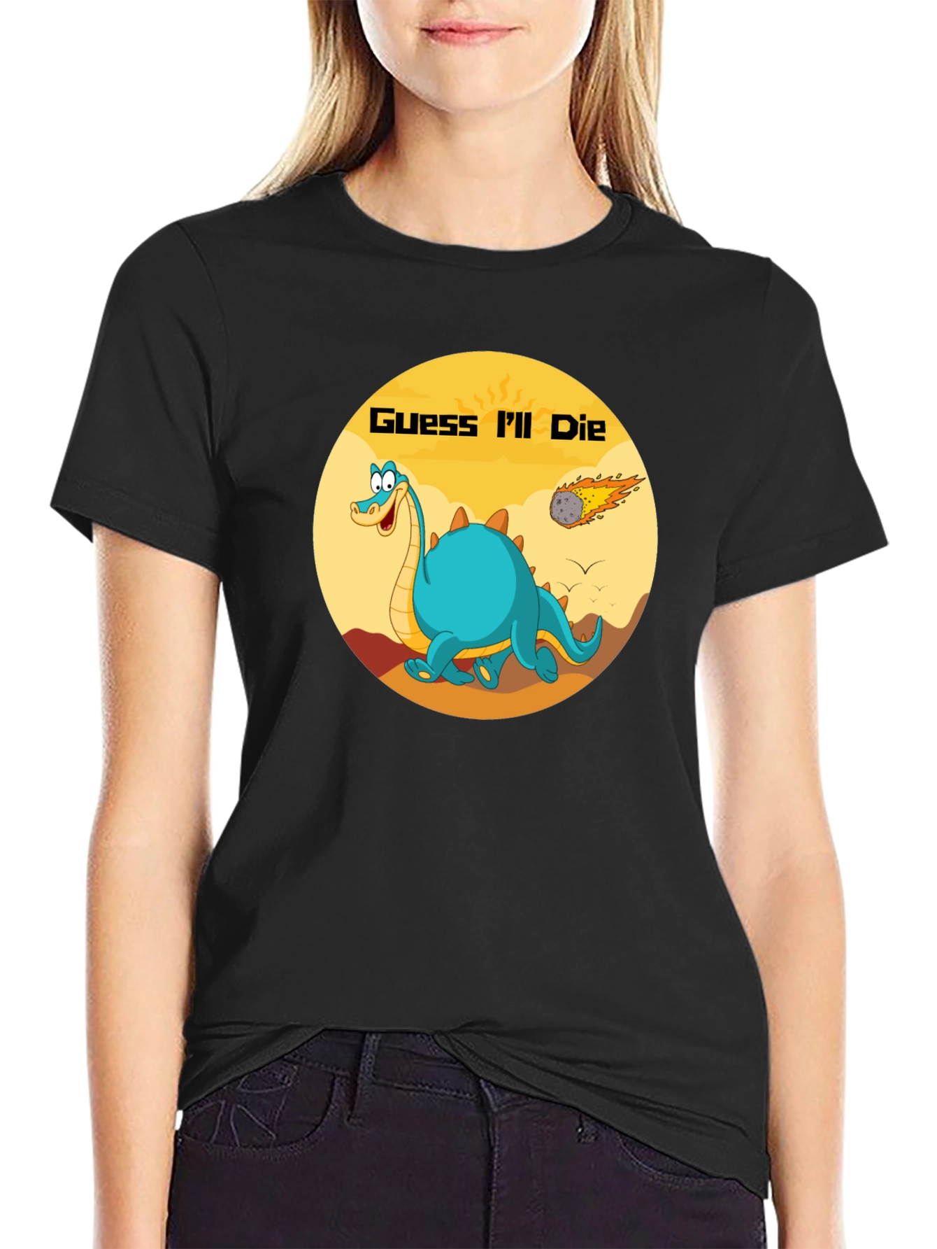 Guess Ill Die Dino T-Shirt