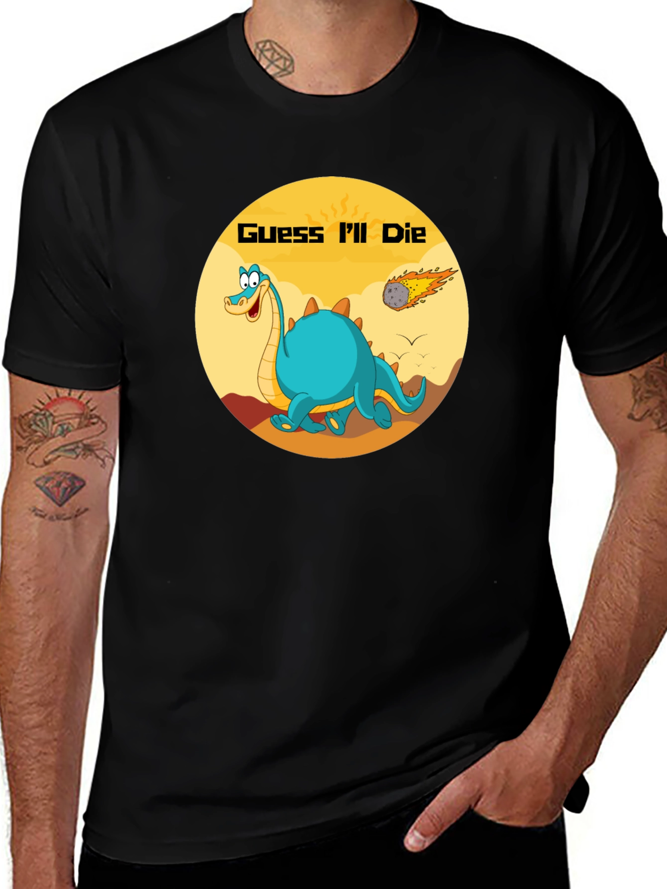 Guess Ill Die Dino T-Shirt