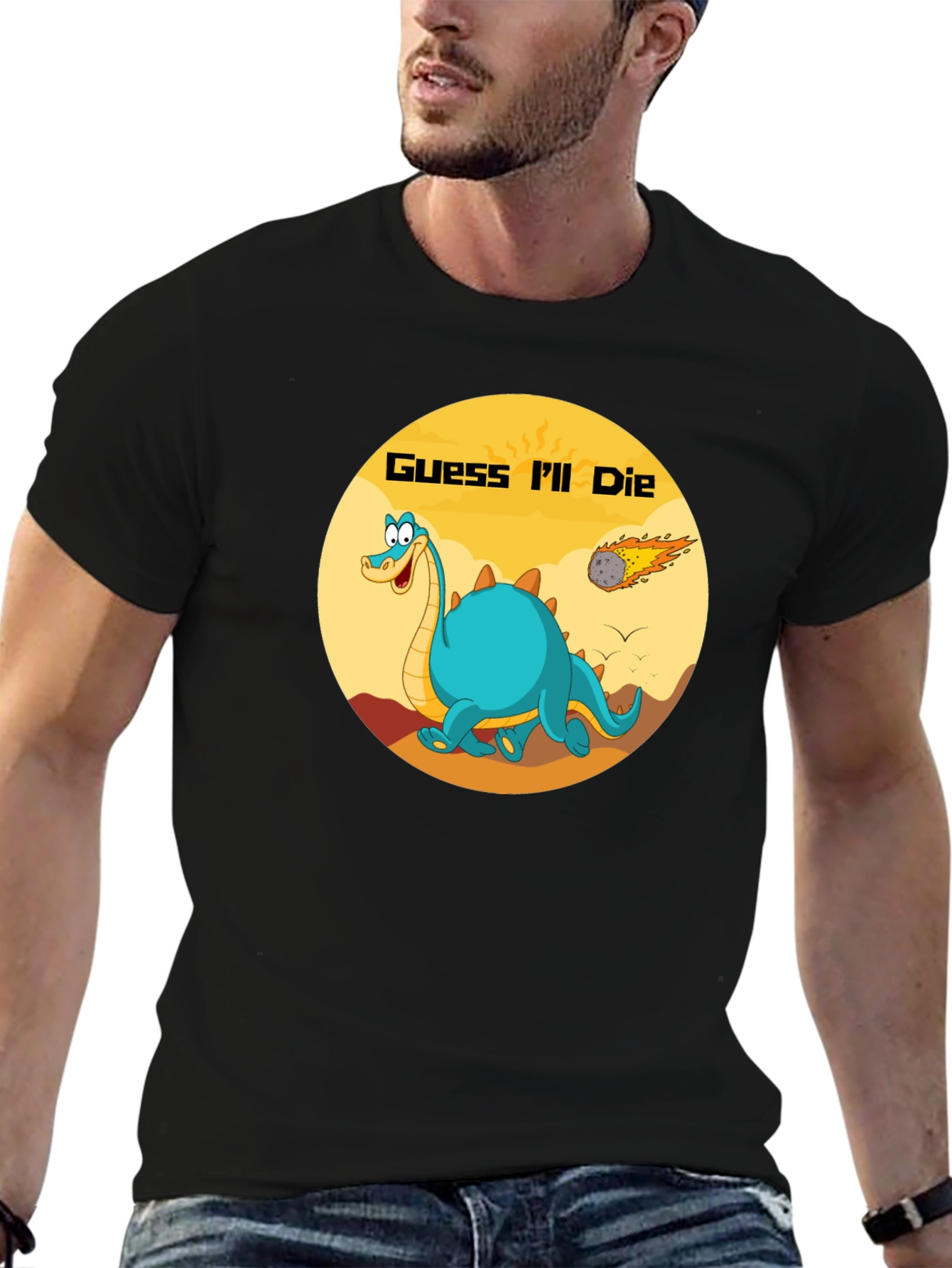Guess Ill Die Dino T-Shirt
