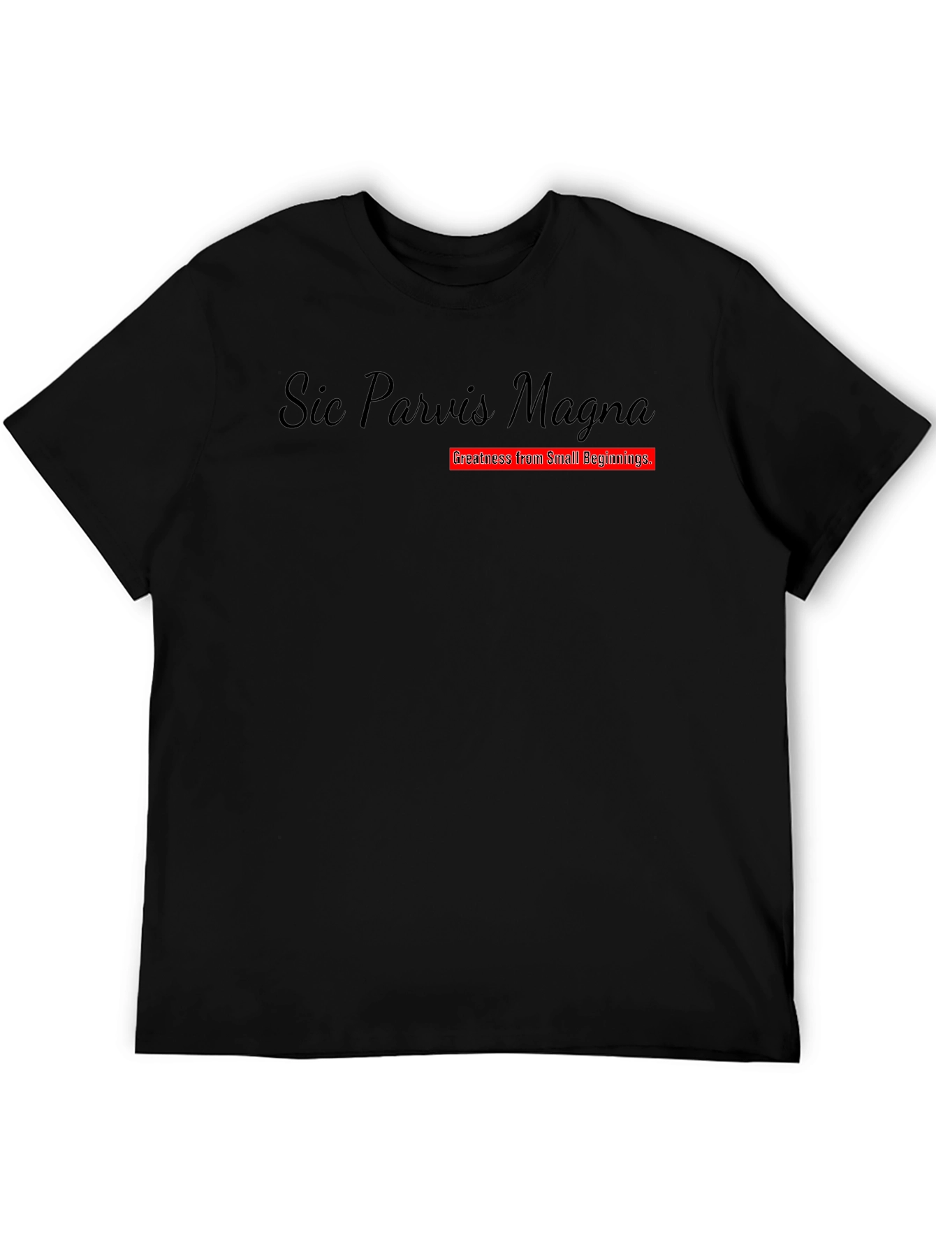Sic Parvis Magna Graphic T-Shirt