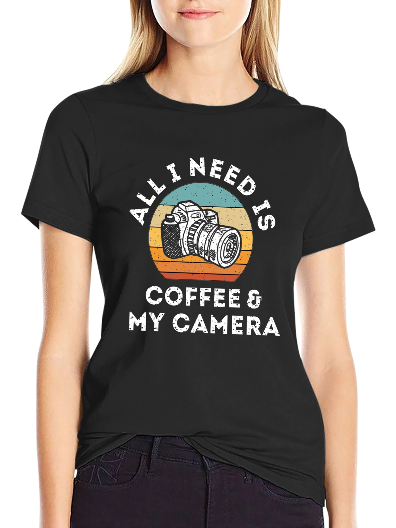 Coffee & Camera Graphic Tee