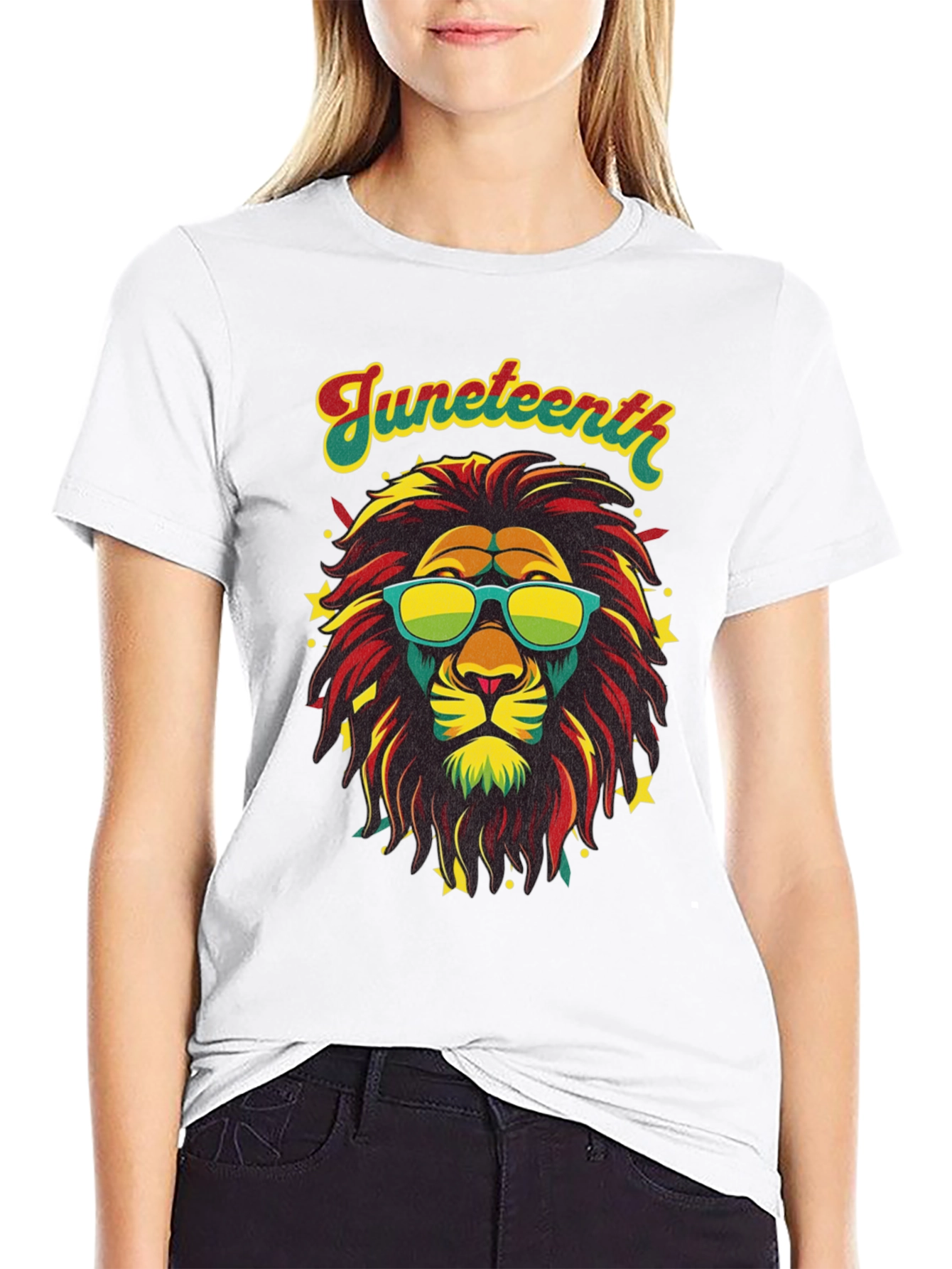 Juneteenth Lion Graphic Tee