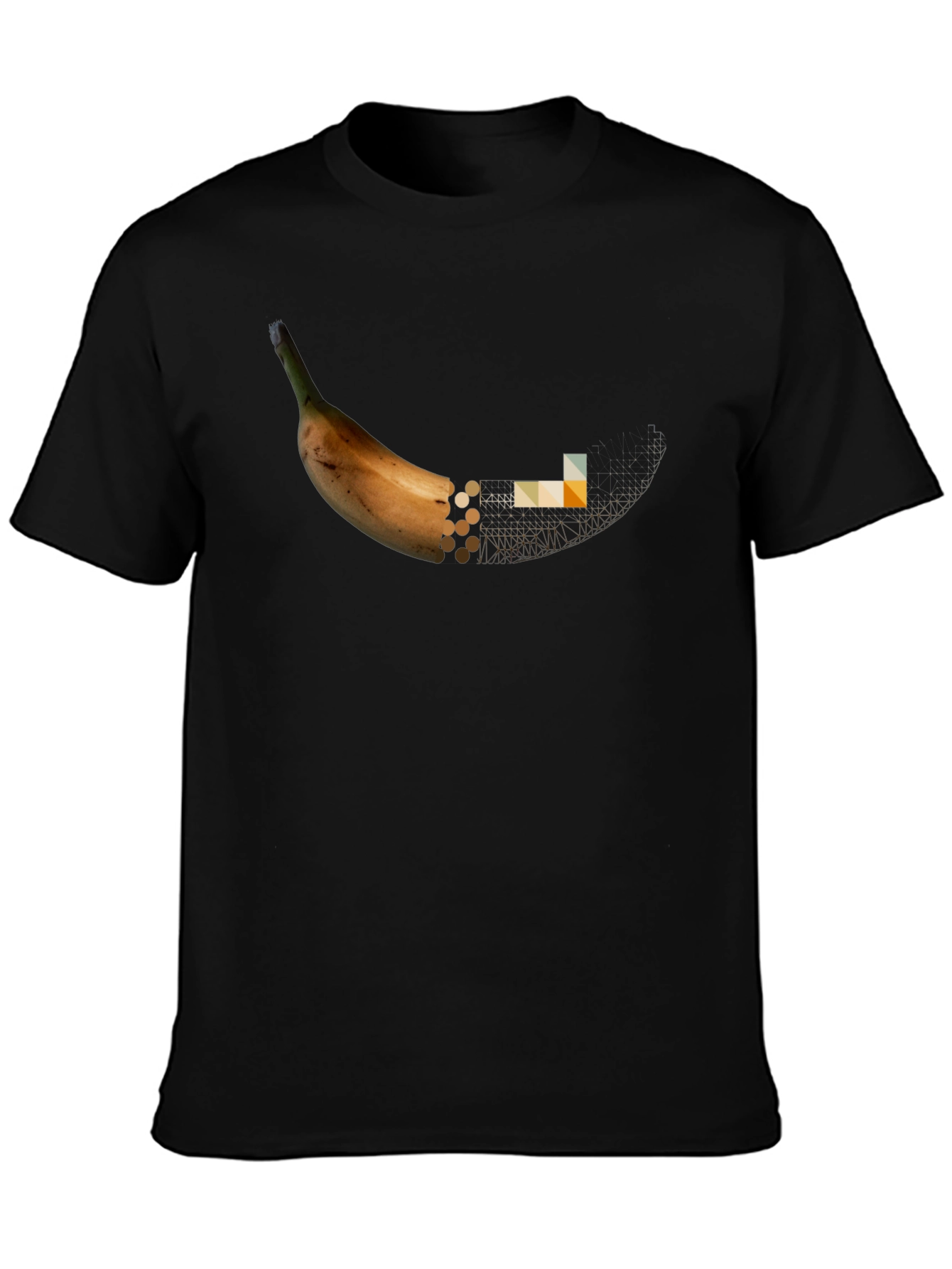 Deconstructed Banana Graphic T-Shirt