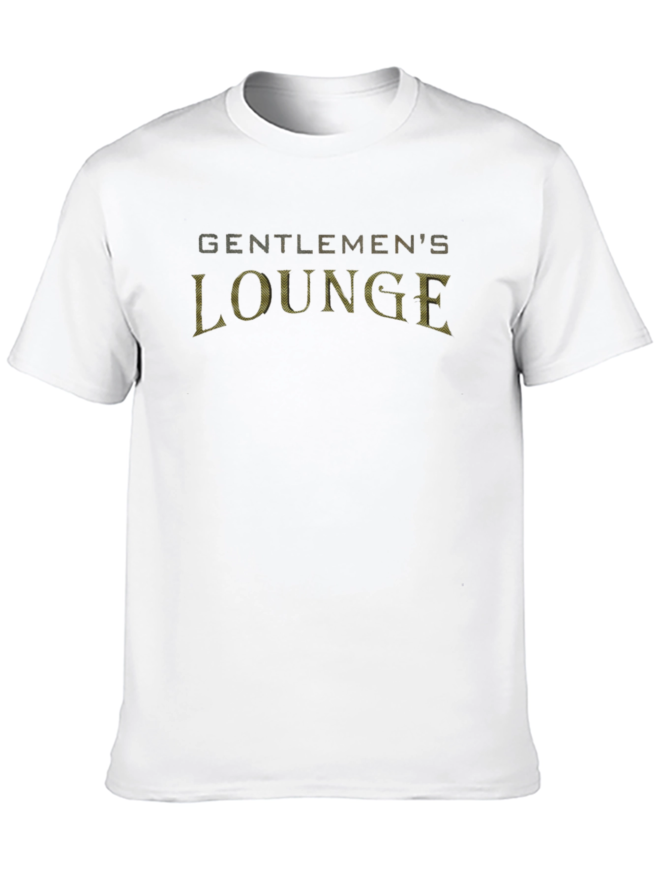 Gentlemens Lounge Graphic Tee - Stylish Comfort