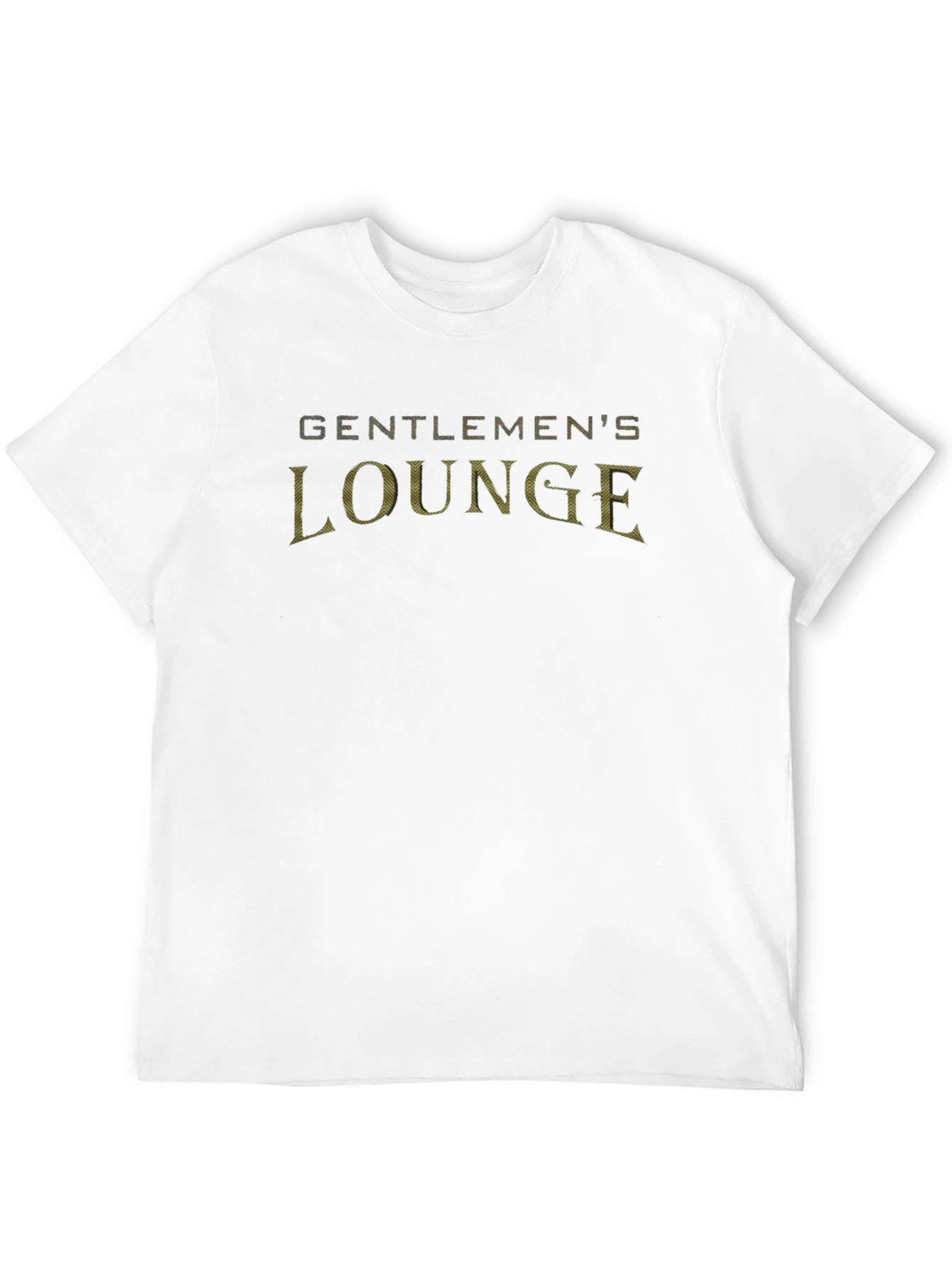 Gentlemens Lounge Graphic Tee - Stylish Comfort