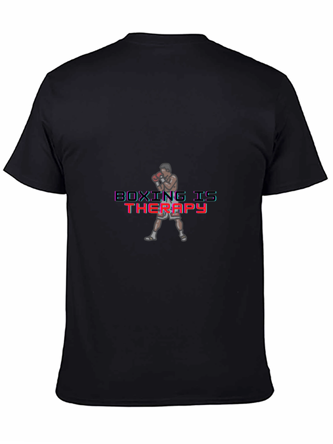 Boxing is Therapy Graphic Tee