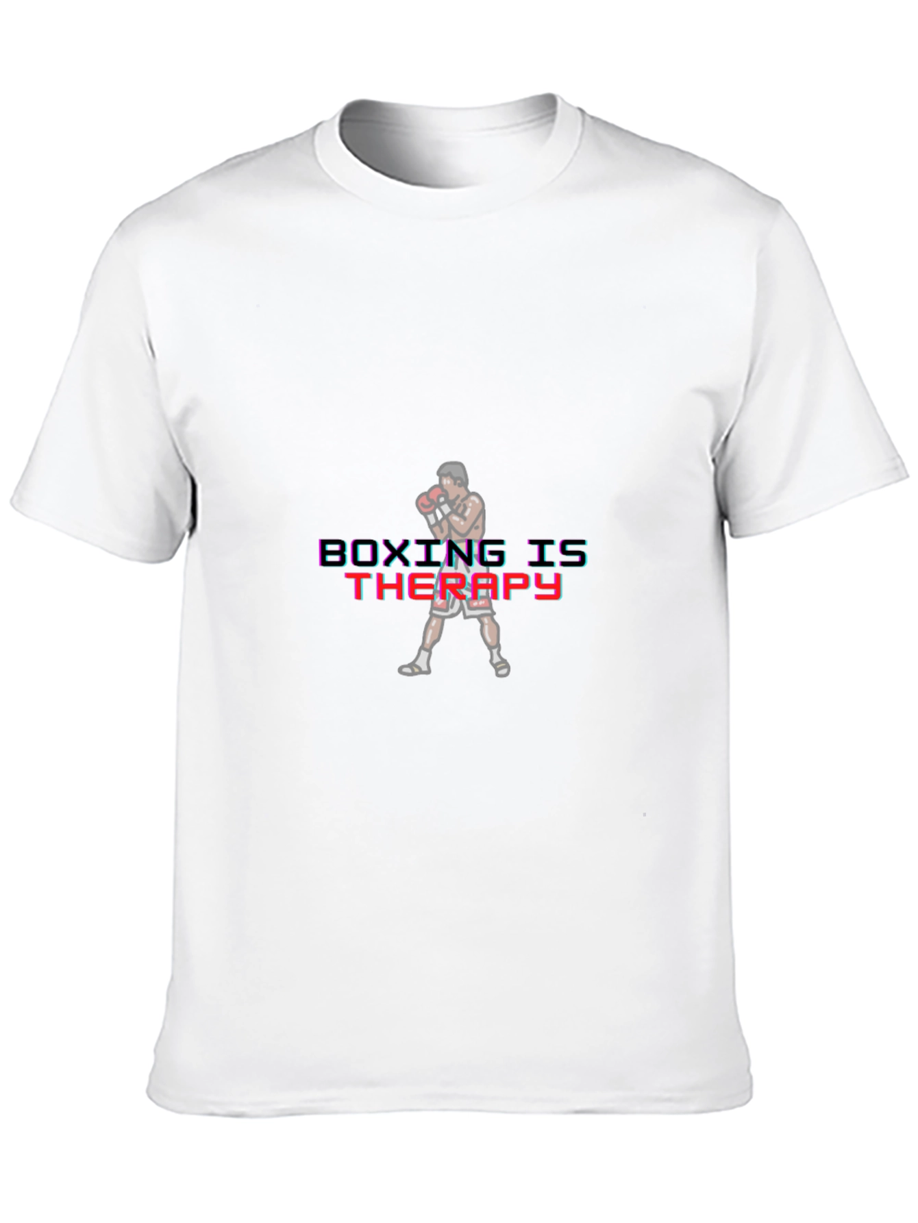 Boxing is Therapy Graphic Tee