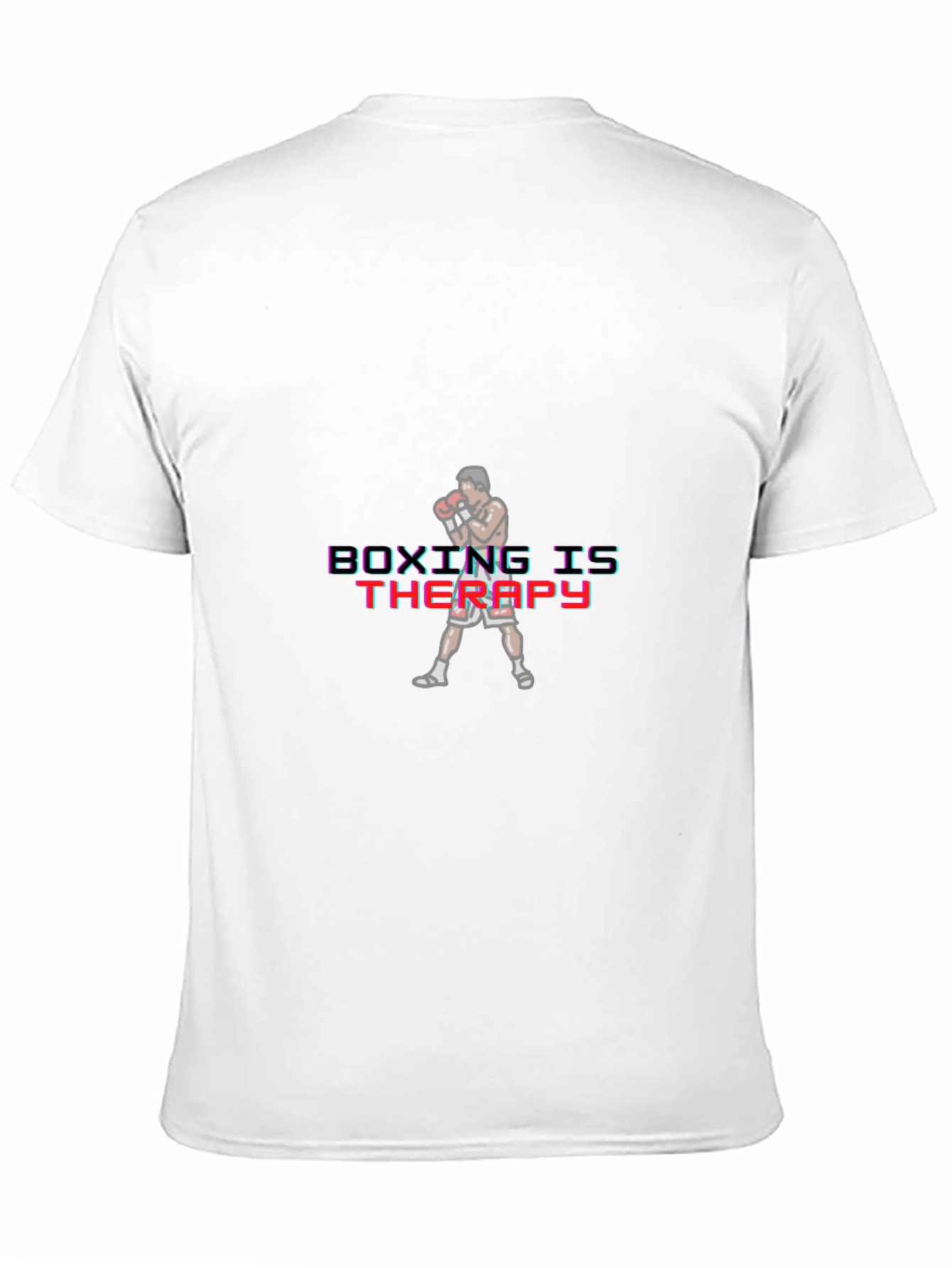 Boxing is Therapy Graphic Tee