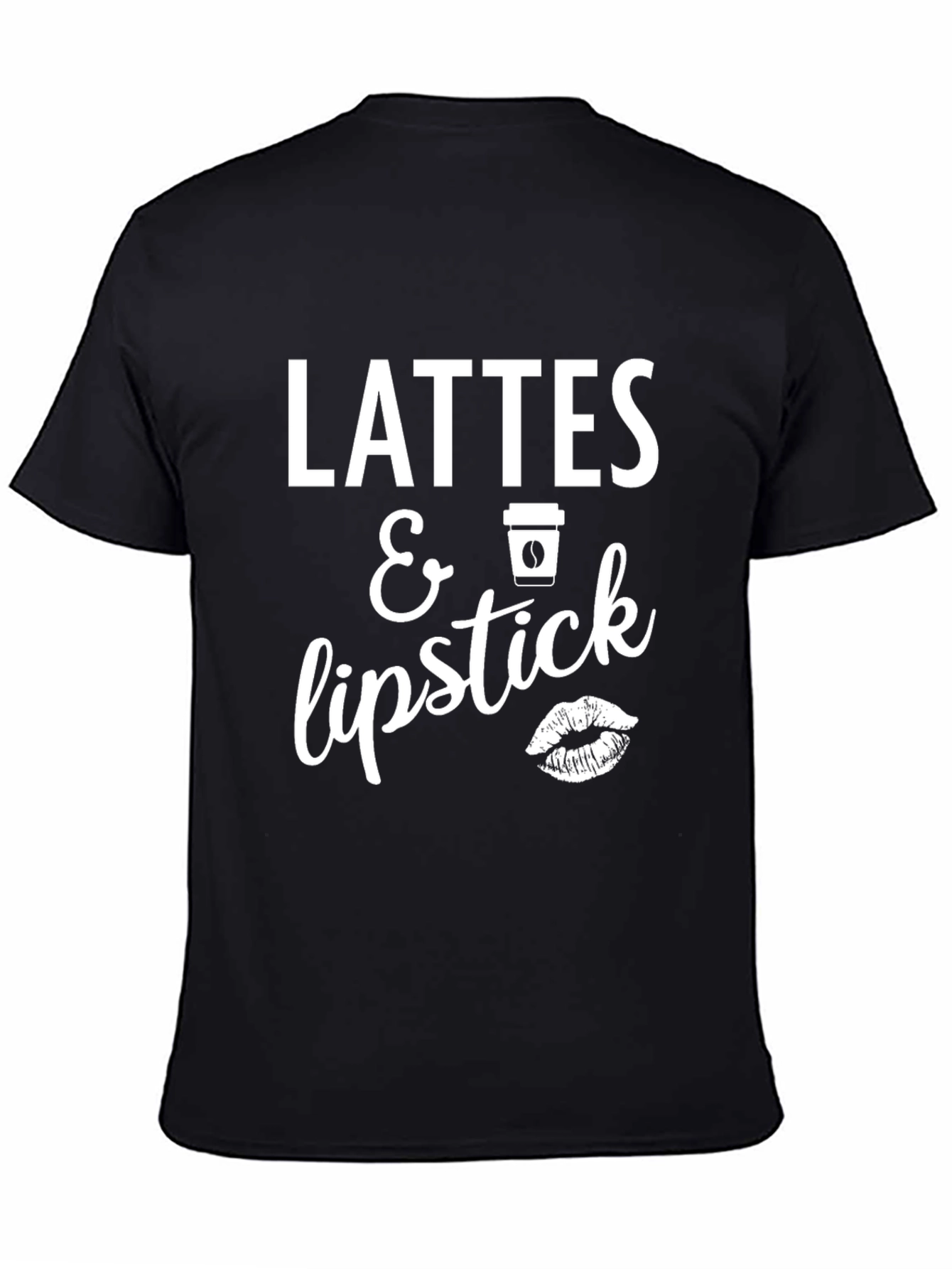 Lattes & Lipstick Graphic T-Shirt