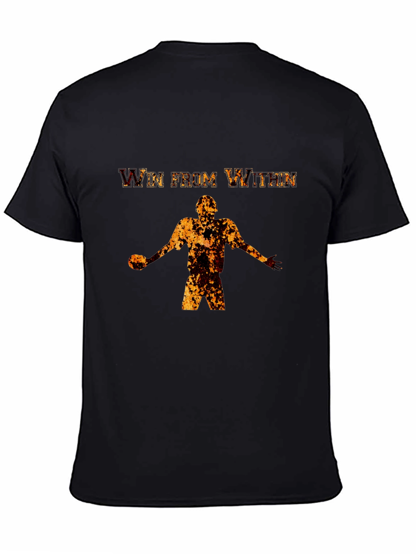 Win From Within Black Graphic Tee