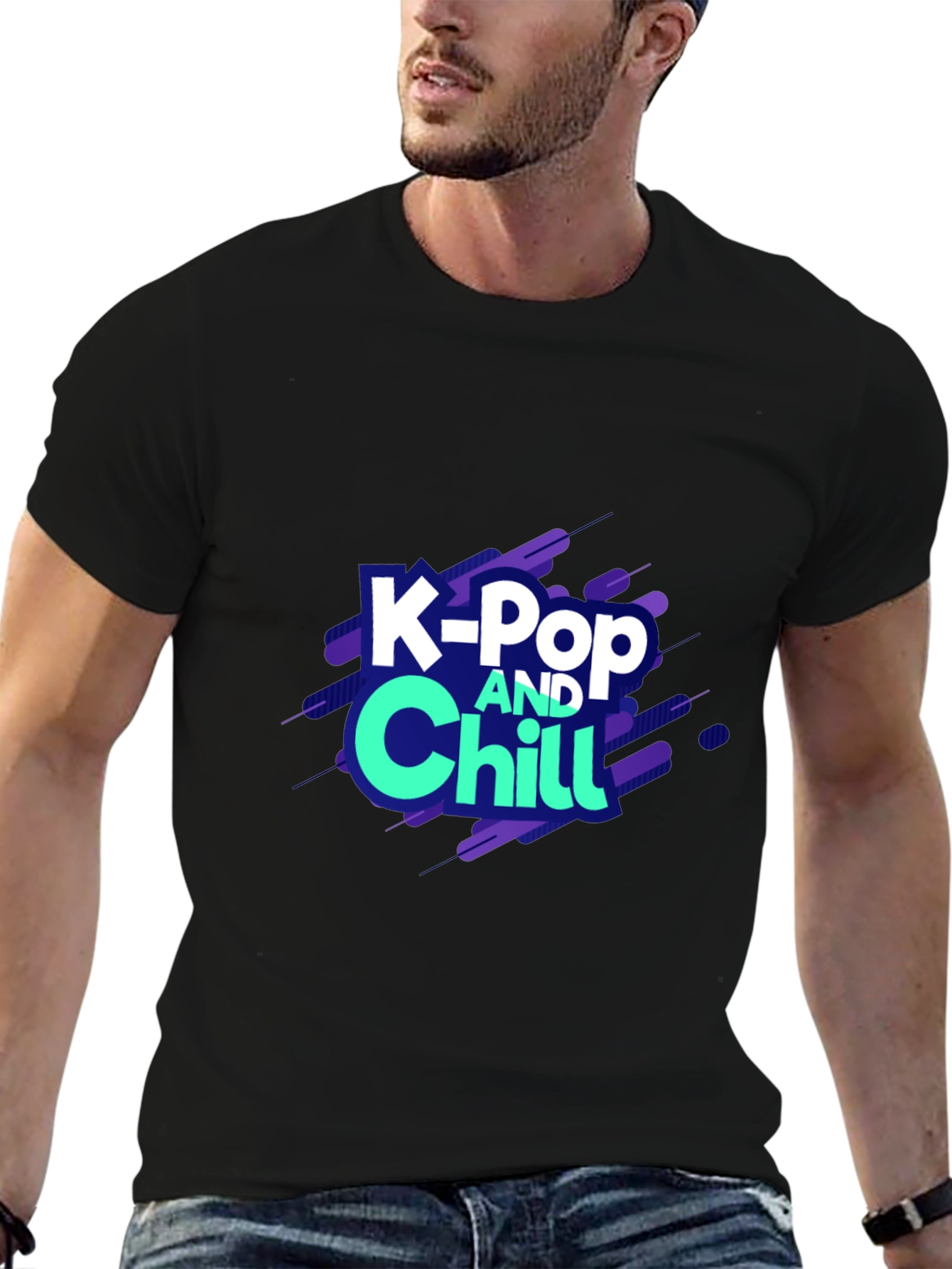K-Pop and Chill Graphic Tee