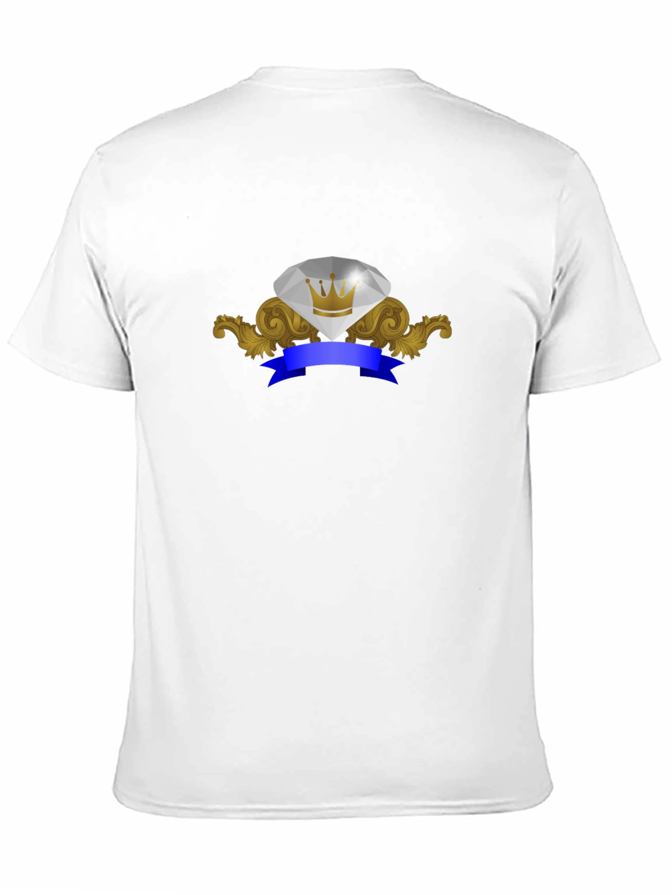 Diamond Crown Emblem Graphic T-Shirt