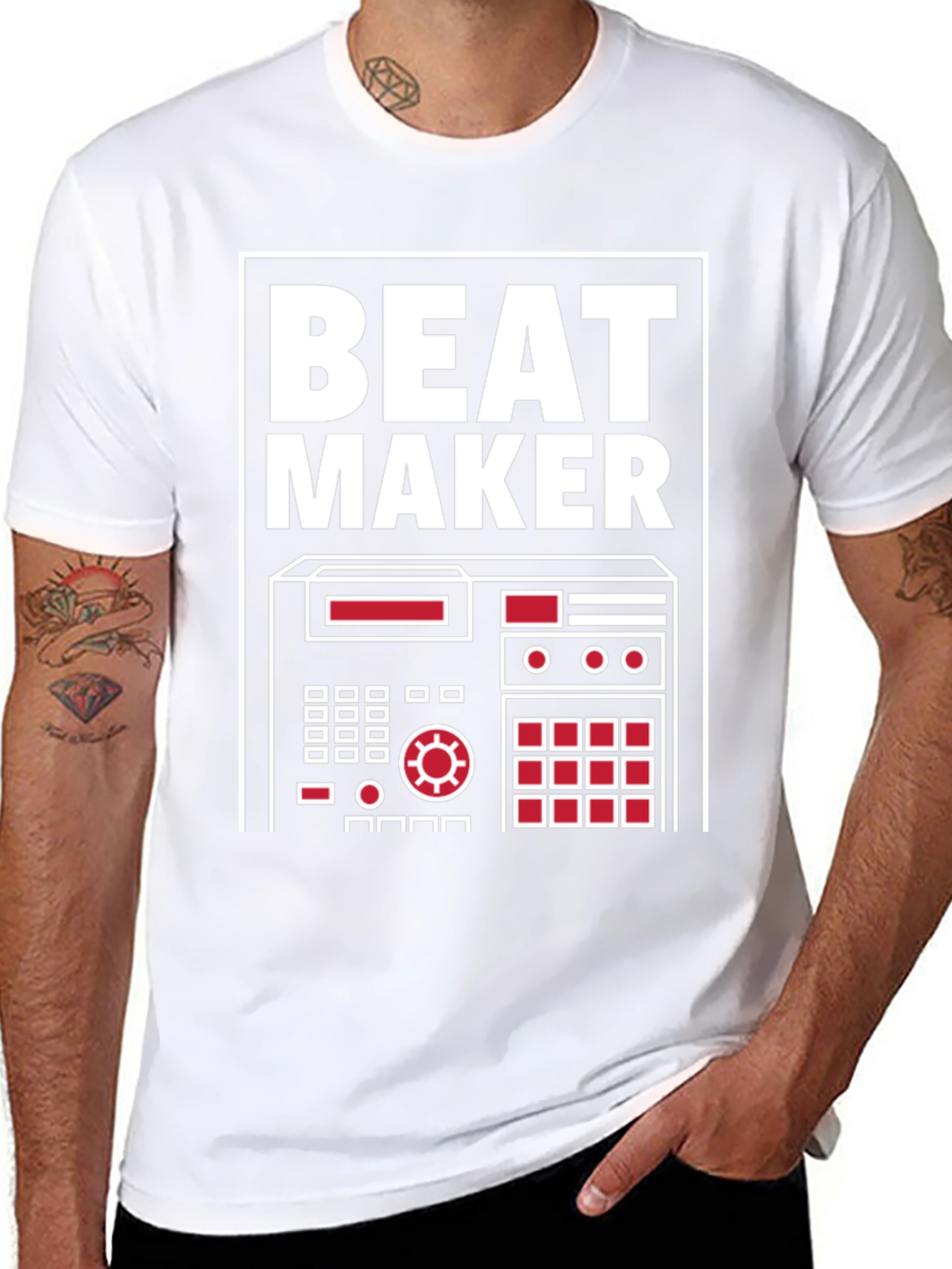 Beat Maker Graphic Tee - Music Producer Shirt