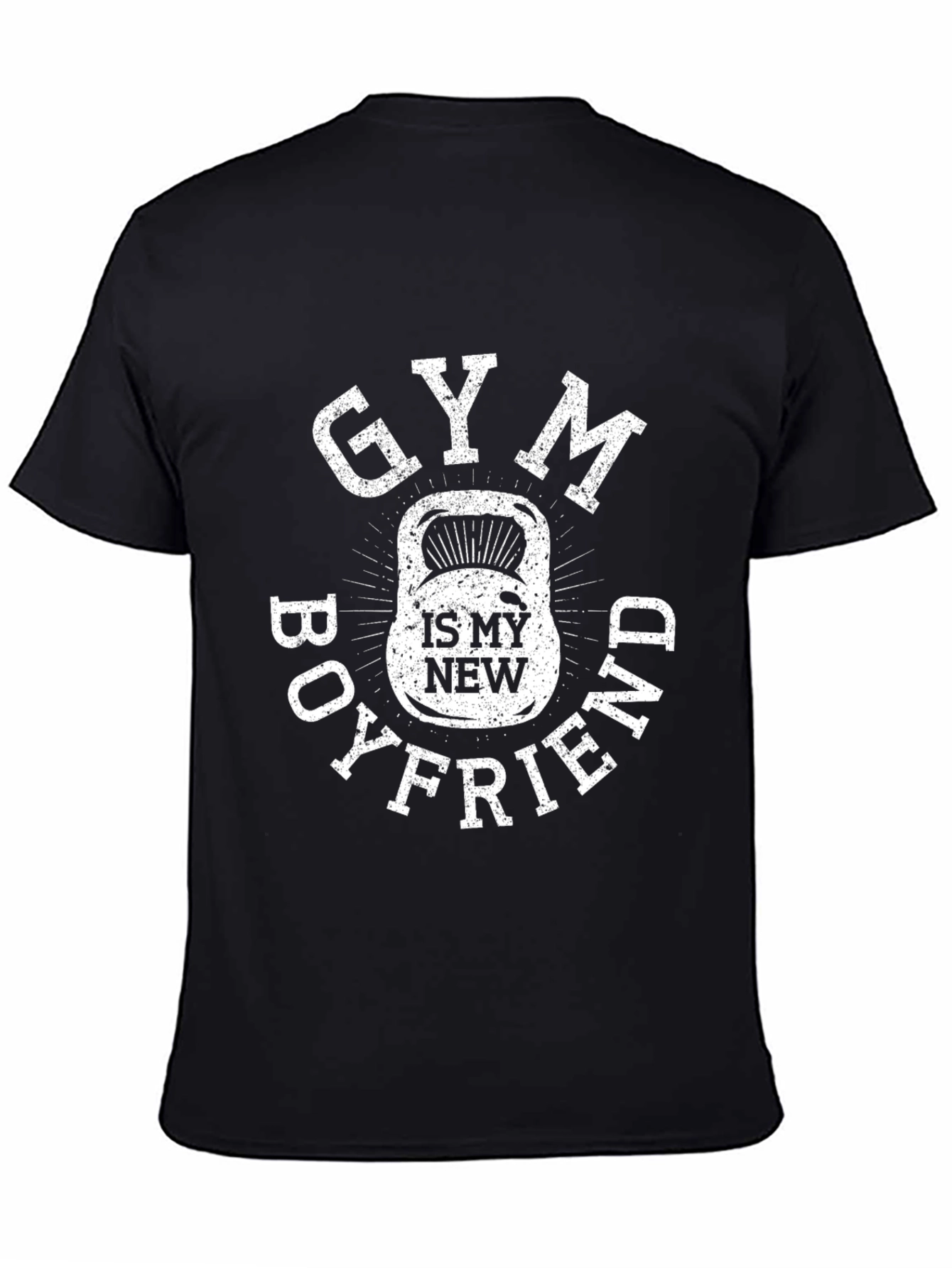 Gym Is My New Boyfriend Graphic T-Shirt