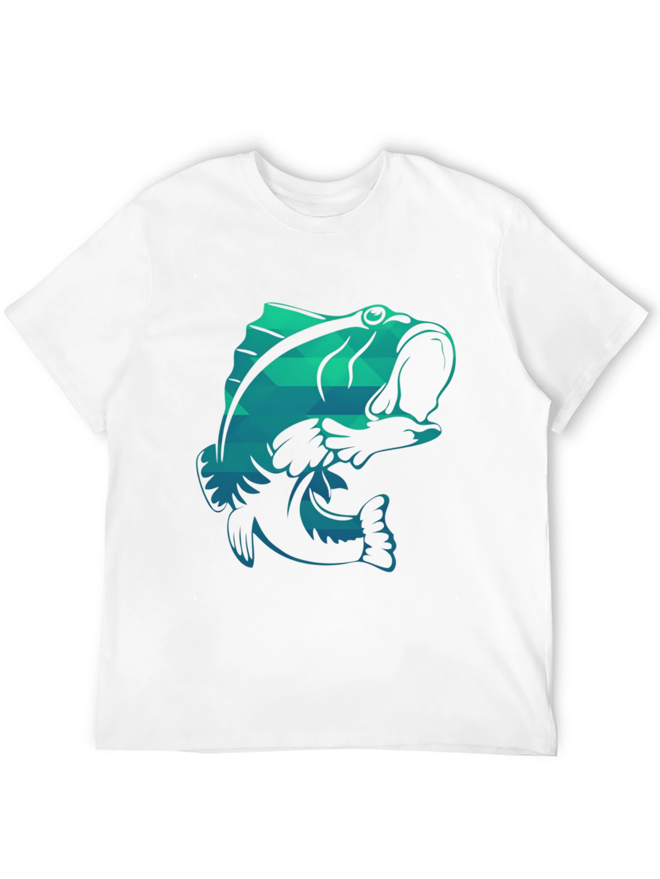 Cool Fish Graphic T-Shirt - Black