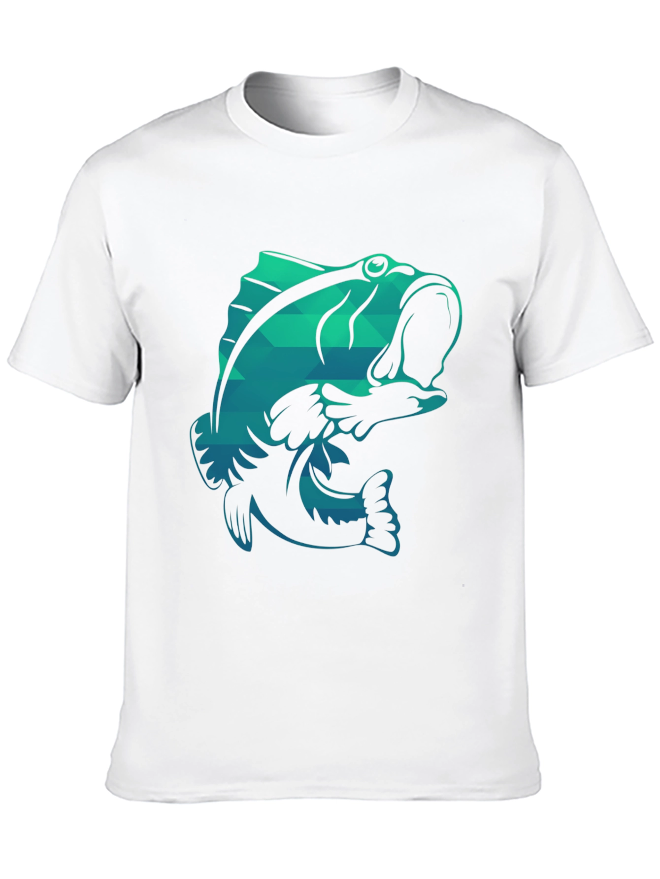 Cool Fish Graphic T-Shirt - Black