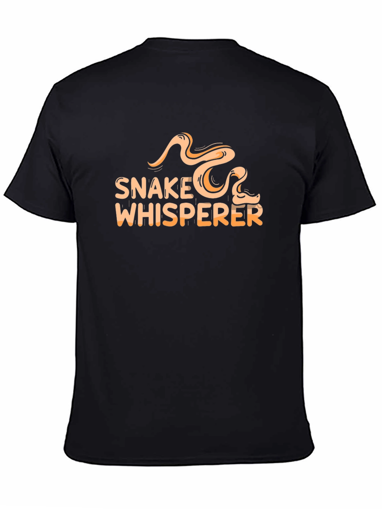 Snake Whisperer Graphic T-Shirt - Black