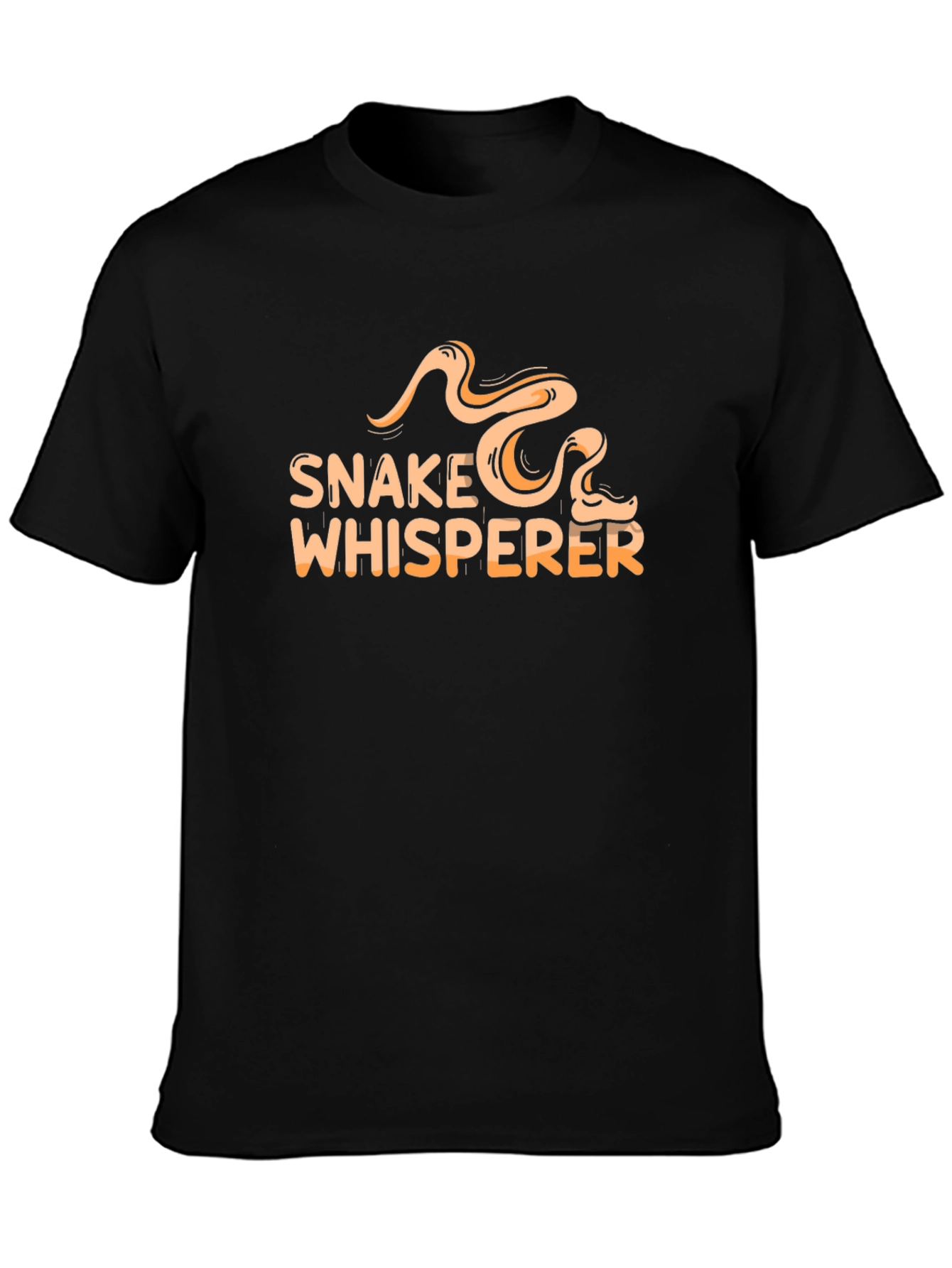 Snake Whisperer Graphic T-Shirt - Black