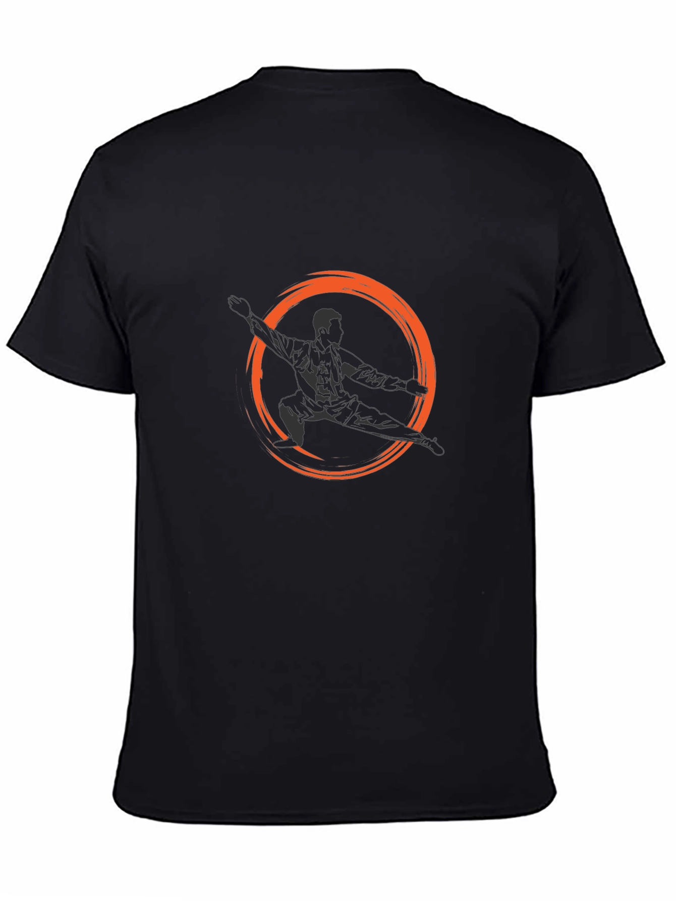 Martial Arts Graphic Black T-Shirt