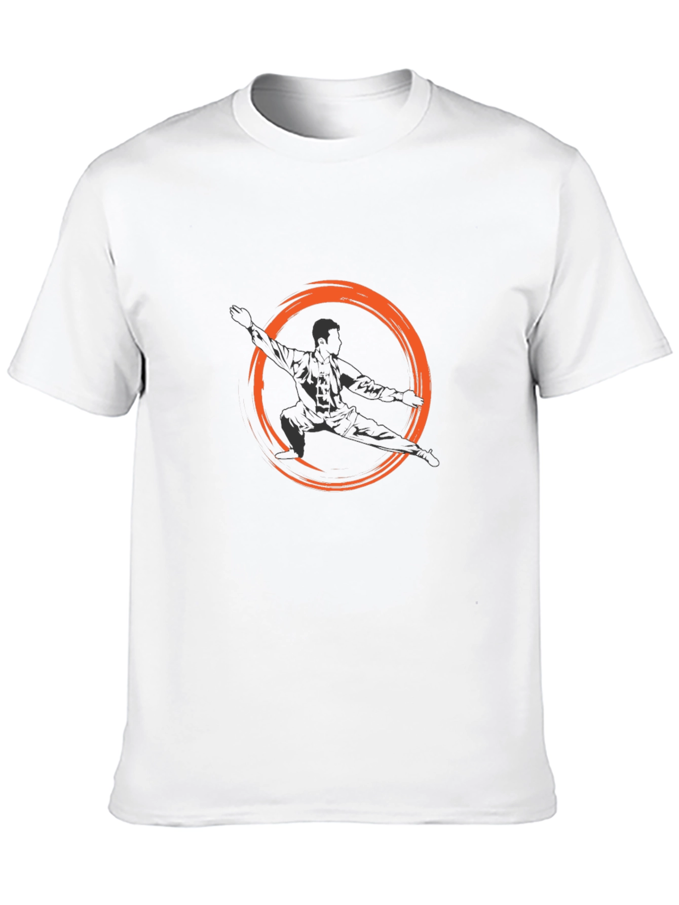 Martial Arts Graphic Black T-Shirt