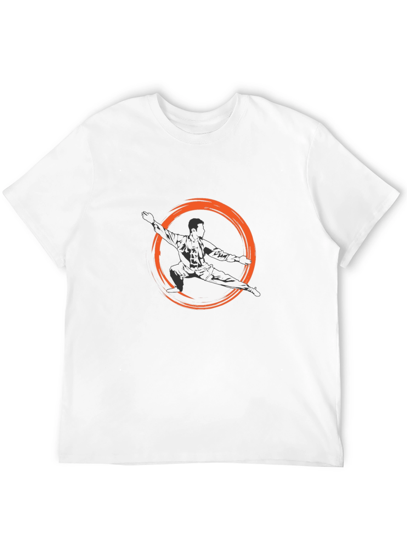 Martial Arts Graphic Black T-Shirt