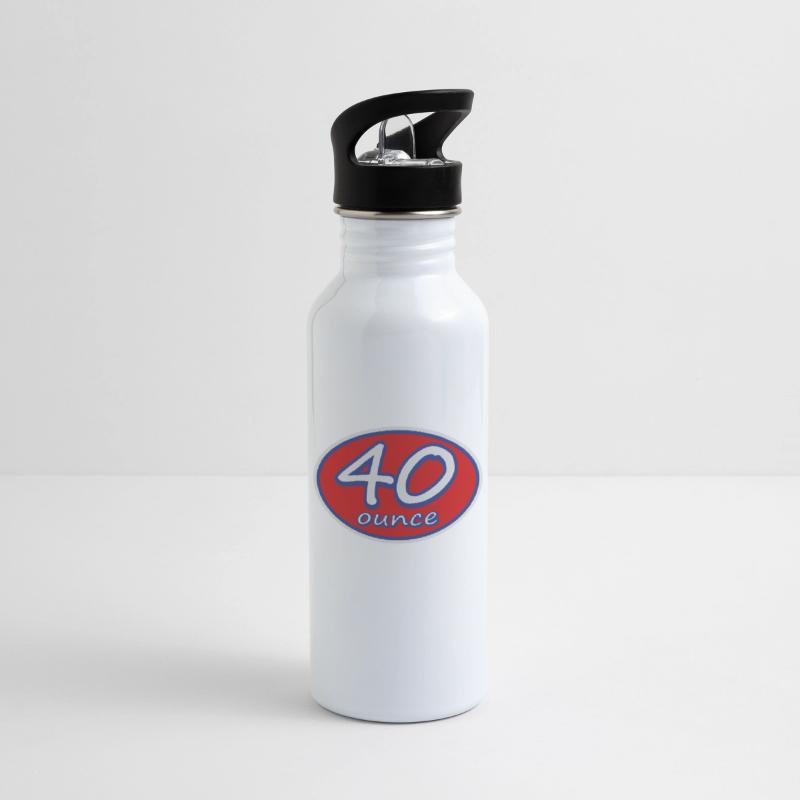 40 Ounce Racer Oval Logo