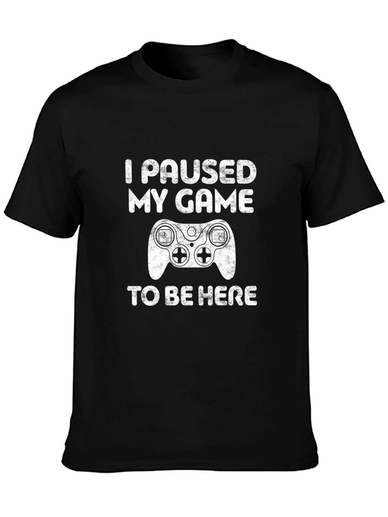 Funny Gamer T-Shirt: I Paused My Game