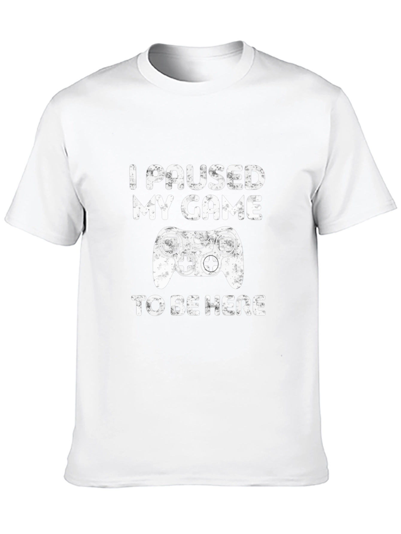 Funny Gamer T-Shirt: I Paused My Game