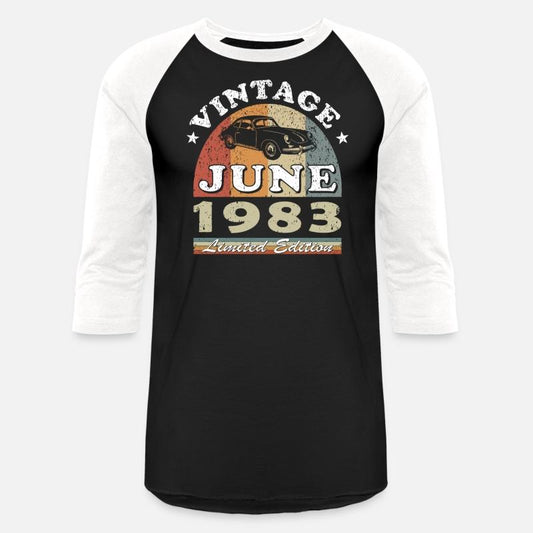 40th birthday man June vintage 1983 classic car