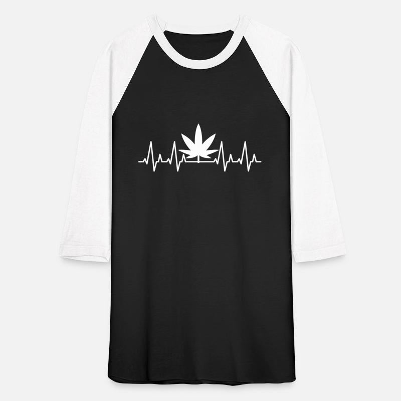 420 Cannabis Leaf Heartbeat Weed Ekg