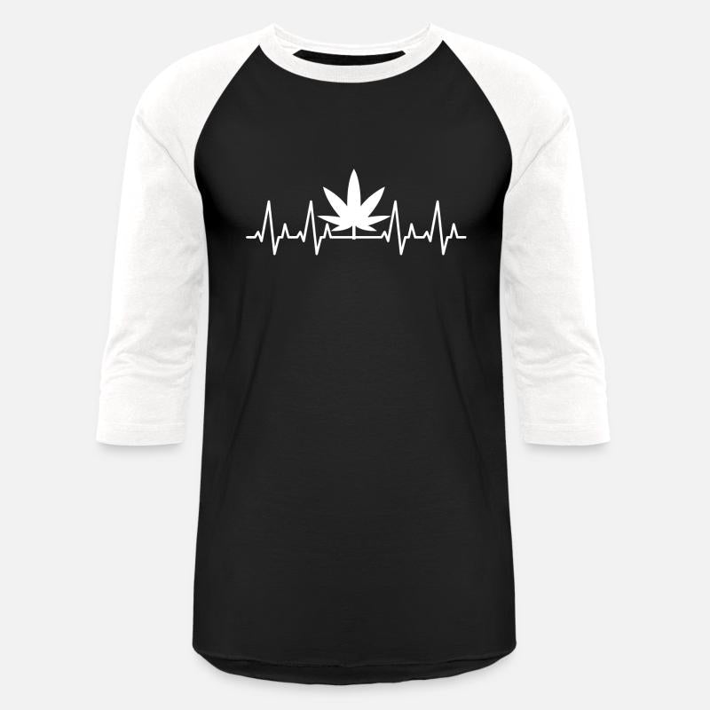 420 Cannabis Leaf Heartbeat Weed Ekg