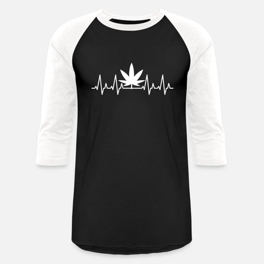 420 Cannabis Leaf Heartbeat Weed Ekg