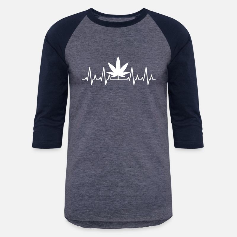420 Cannabis Leaf Heartbeat Weed Ekg