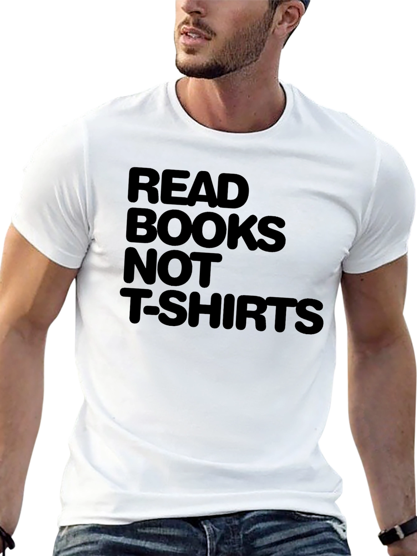 Read Books Not T-Shirts Graphic Tee