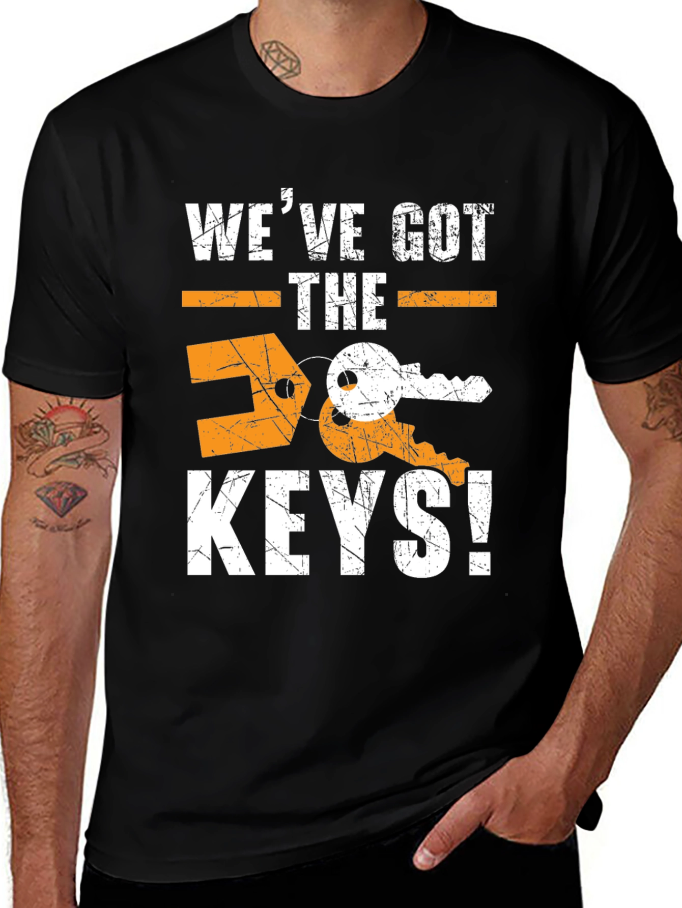 Weve Got the Keys T-Shirt Funny Key Locksmith Tee