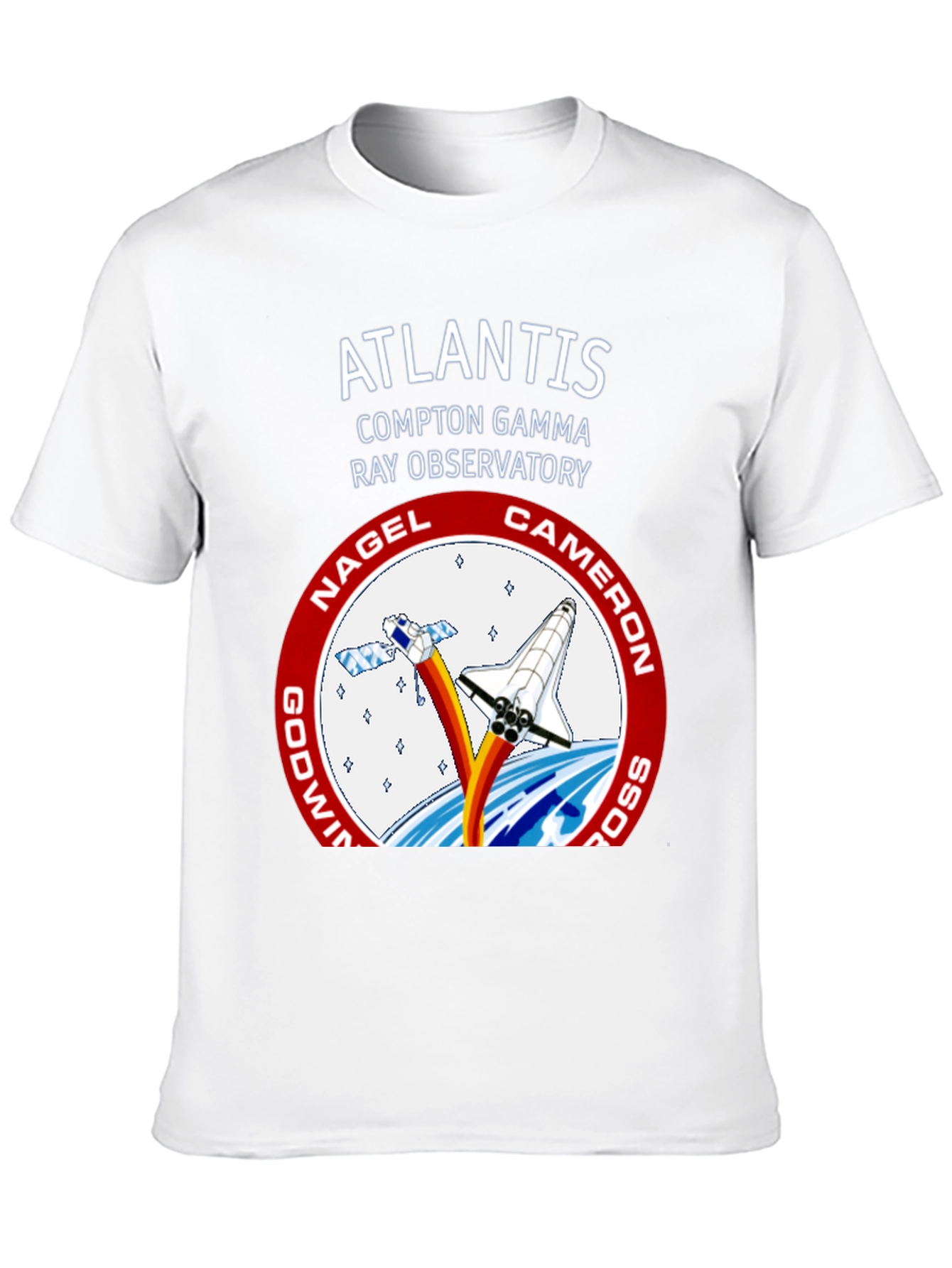 Atlantis Space Shuttle Mission T-Shirt