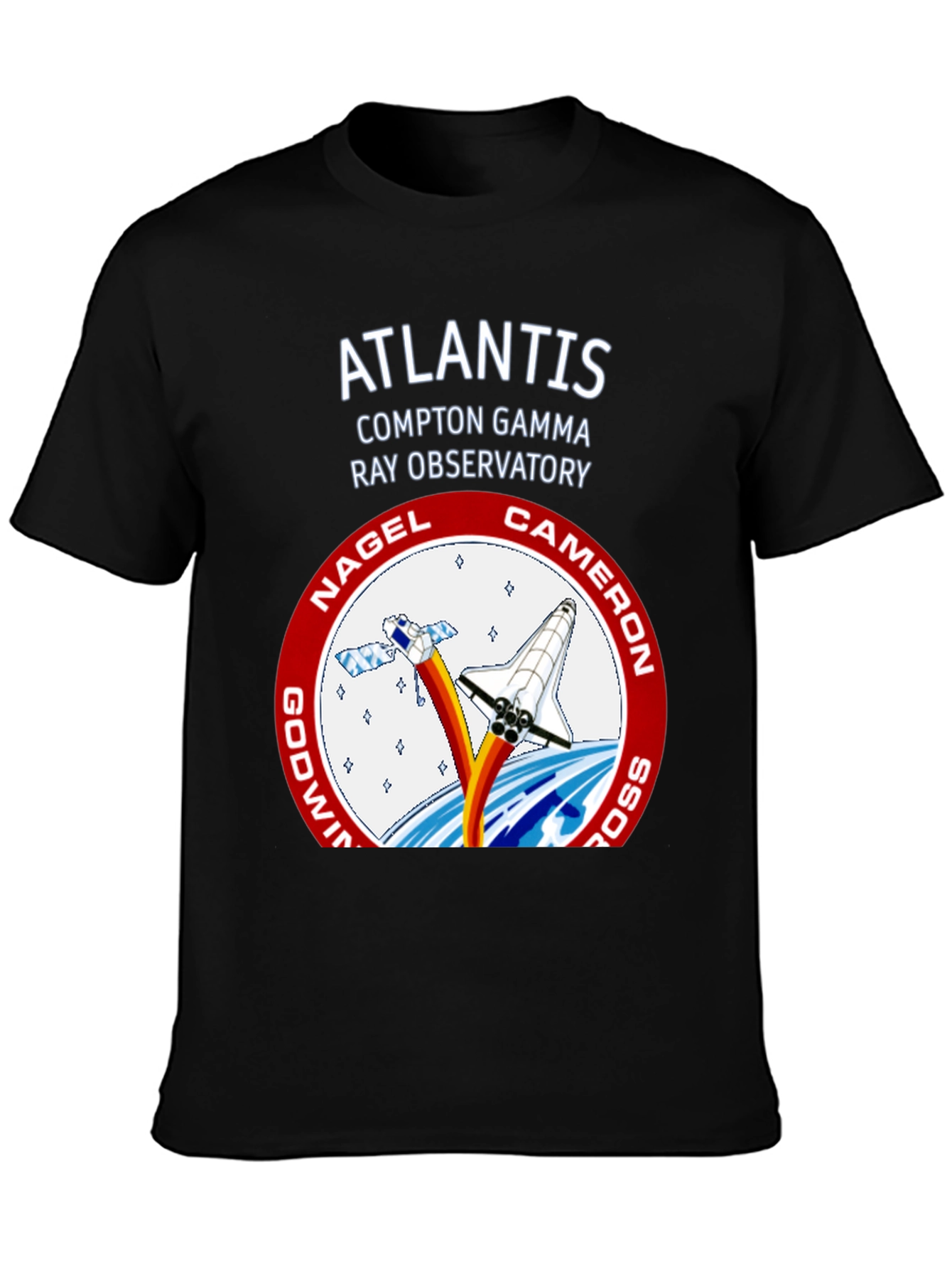 Atlantis Space Shuttle Mission T-Shirt