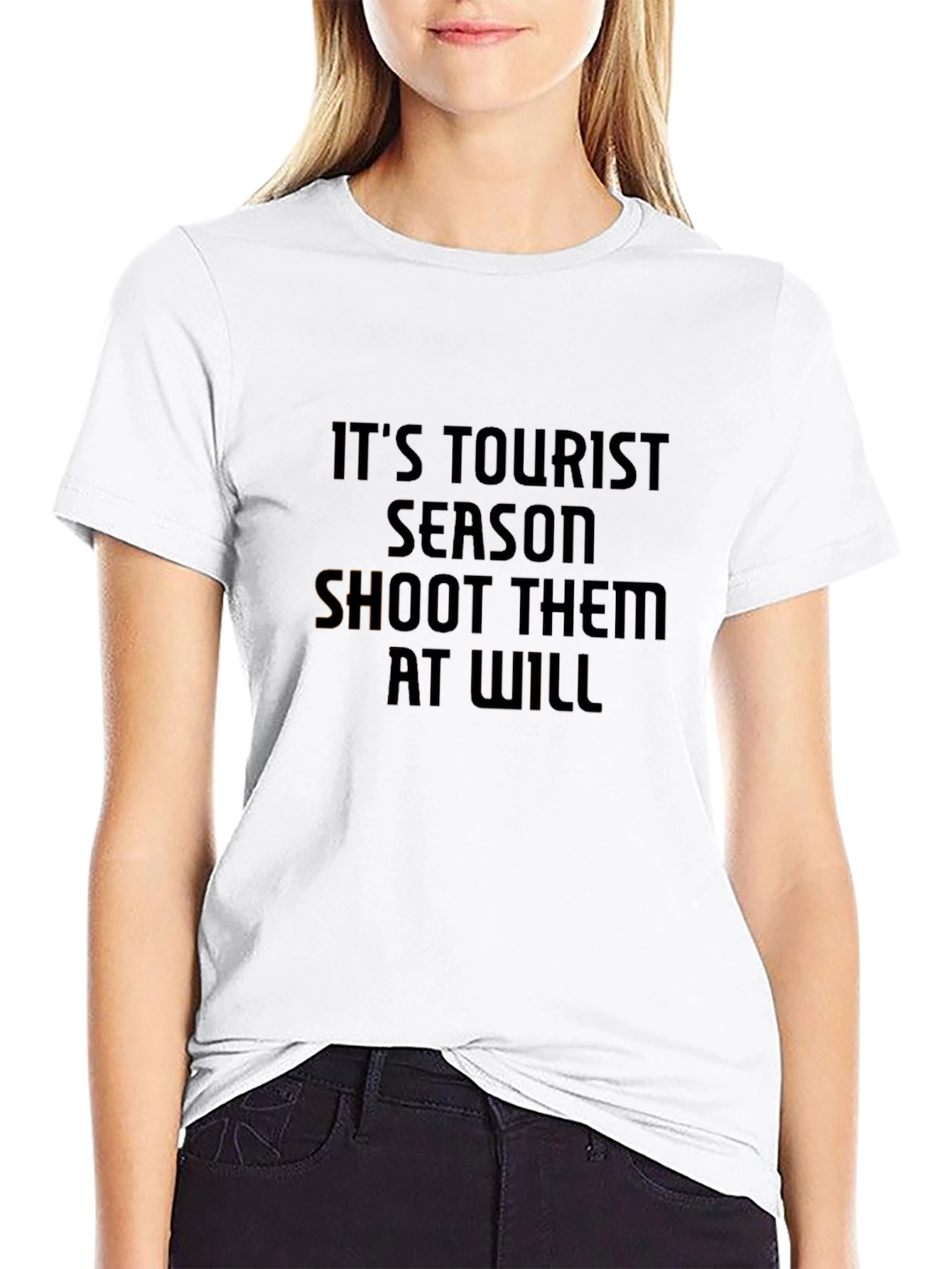 Its Tourist Season Graphic T-Shirt