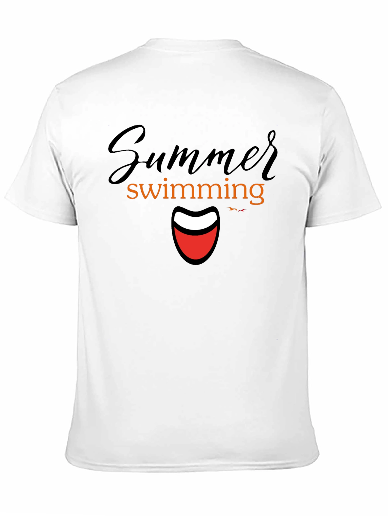 Summer Swimming T-Shirt -  Fun Graphic Tee