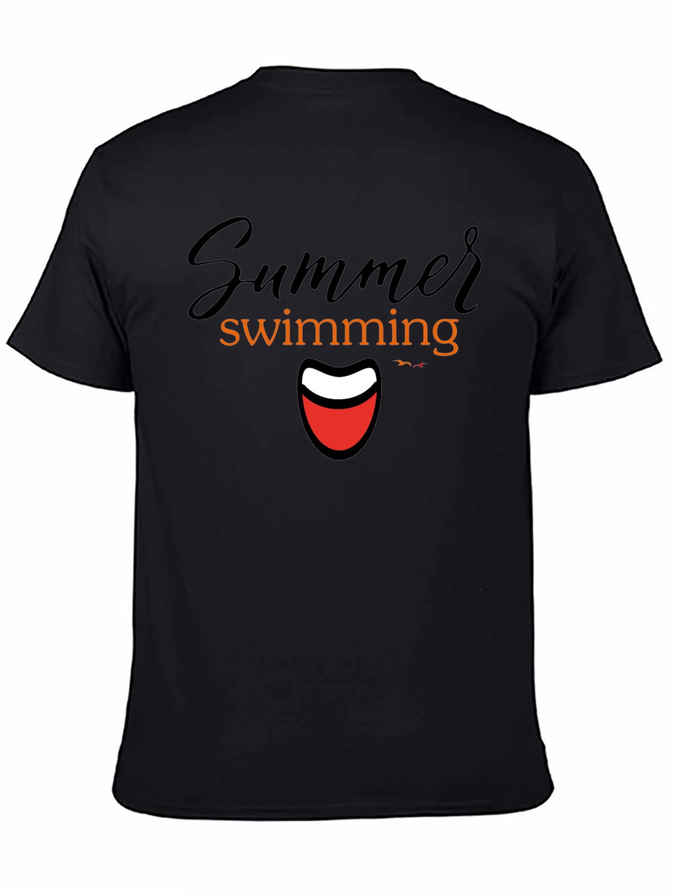 Summer Swimming T-Shirt -  Fun Graphic Tee