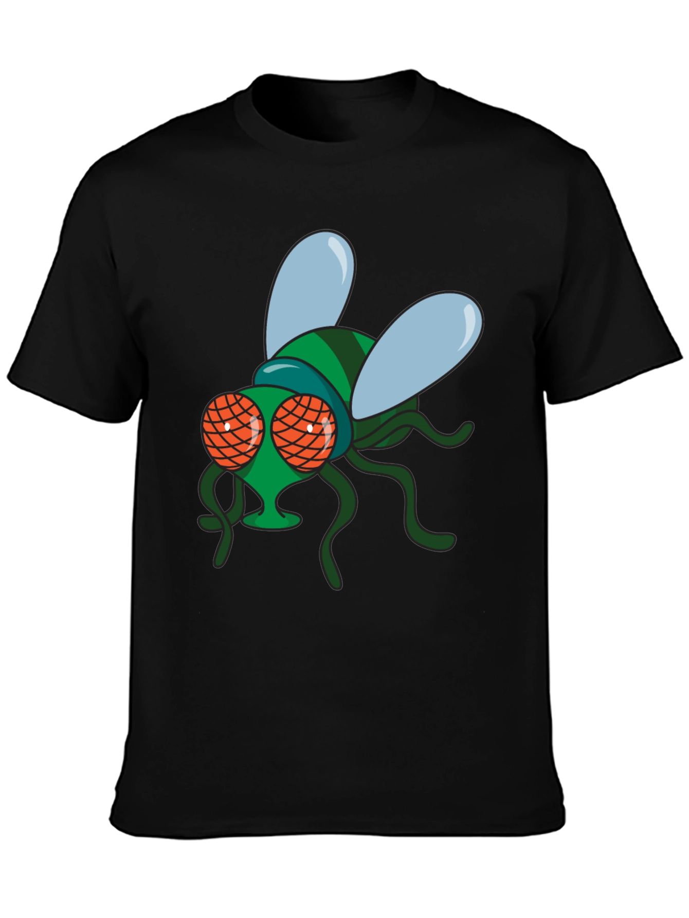 Fly Graphic Black T-Shirt