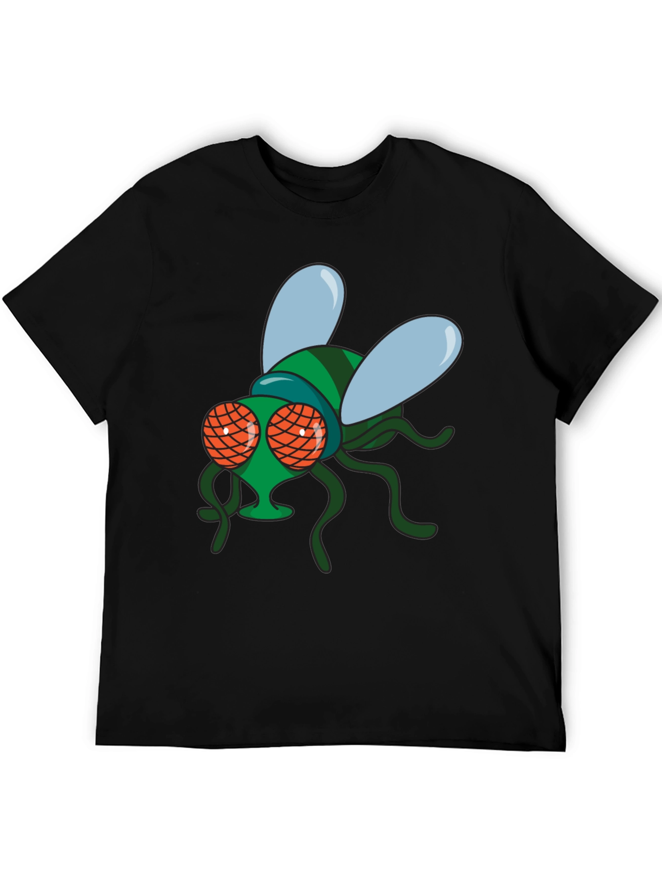Fly Graphic Black T-Shirt