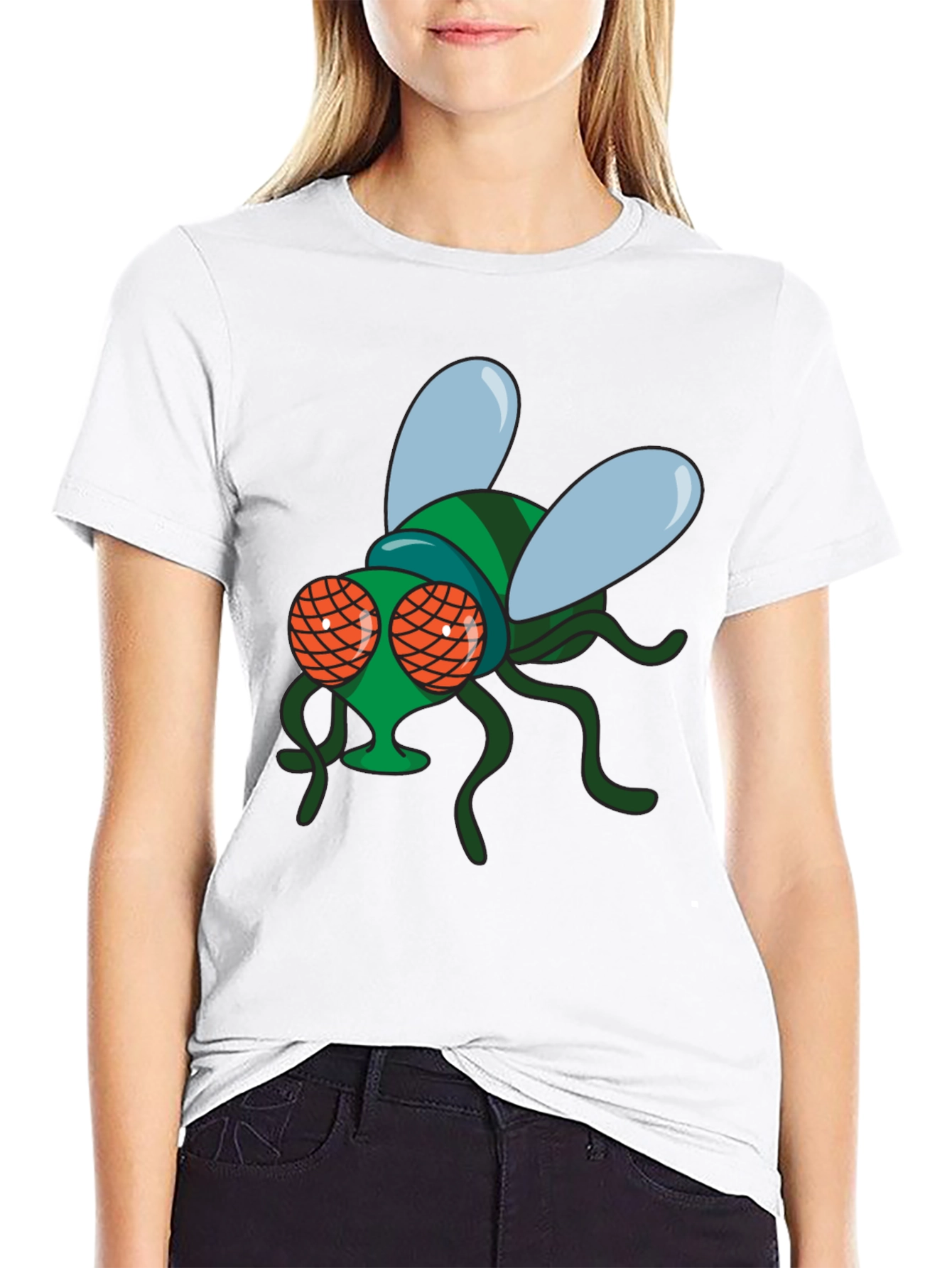 Fly Graphic Black T-Shirt