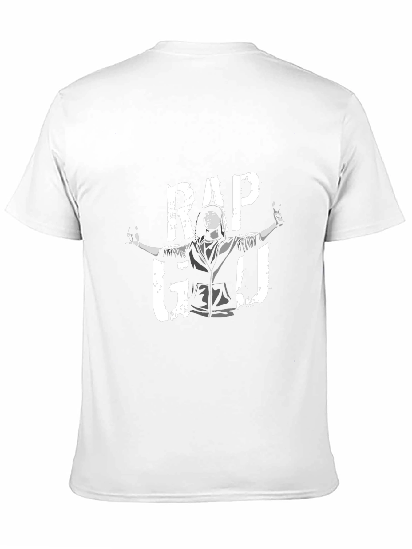 Rap God Graphic T-Shirt - Black Cotton Tee