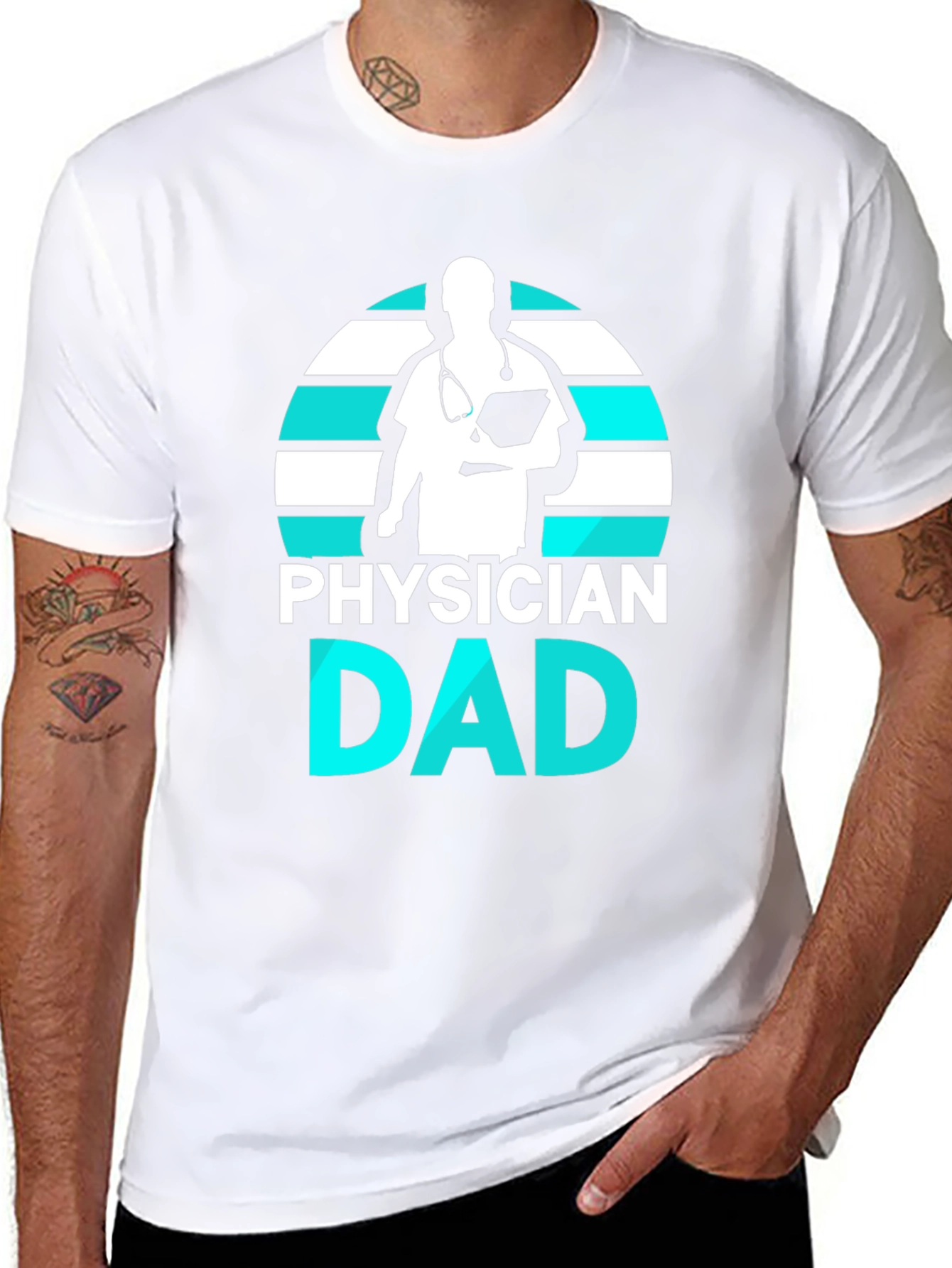 Physician Dad Graphic Tee