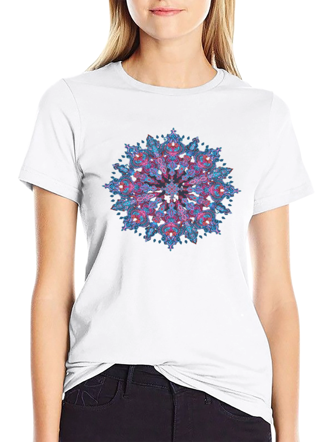 Mandala Art Black T-Shirt - Stylish Graphic Tee