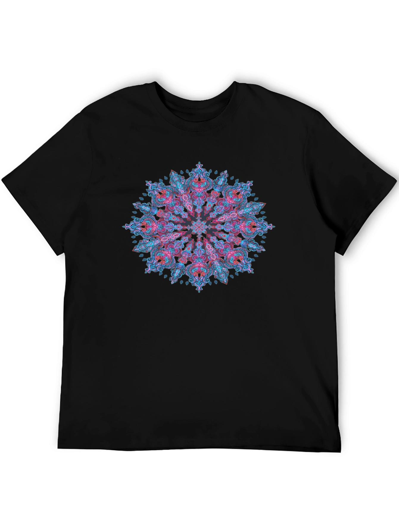 Mandala Art Black T-Shirt - Stylish Graphic Tee