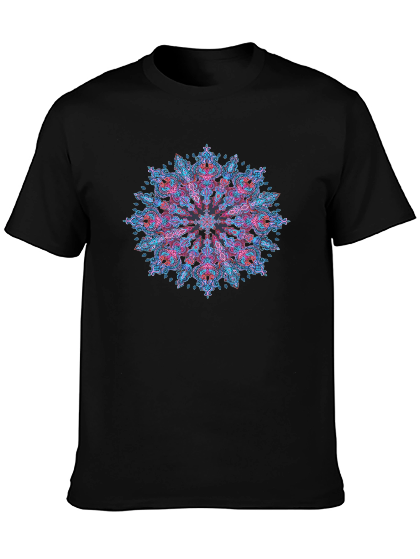 Mandala Art Black T-Shirt - Stylish Graphic Tee