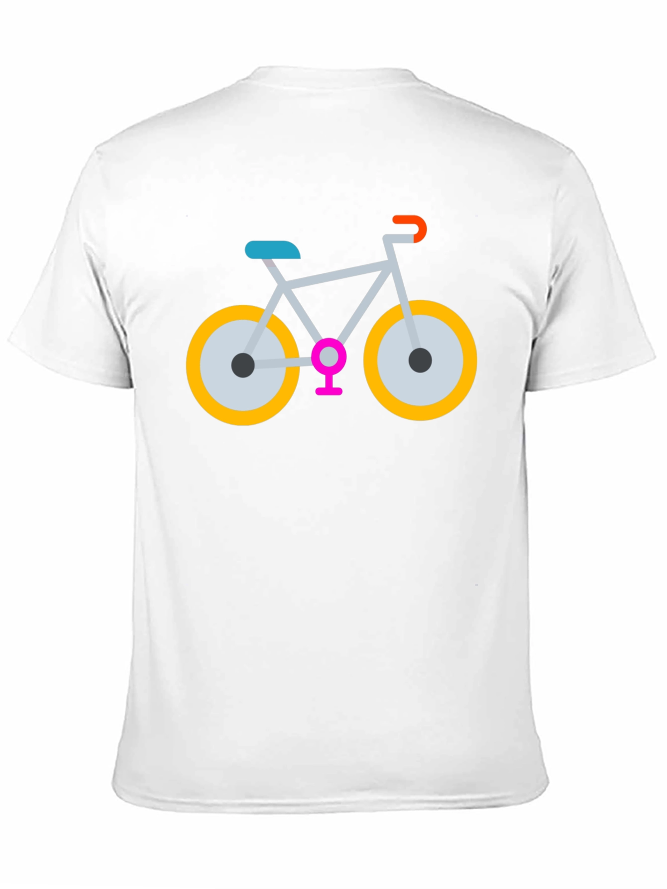 Trendy Graphic Tee - Retro Bike Design