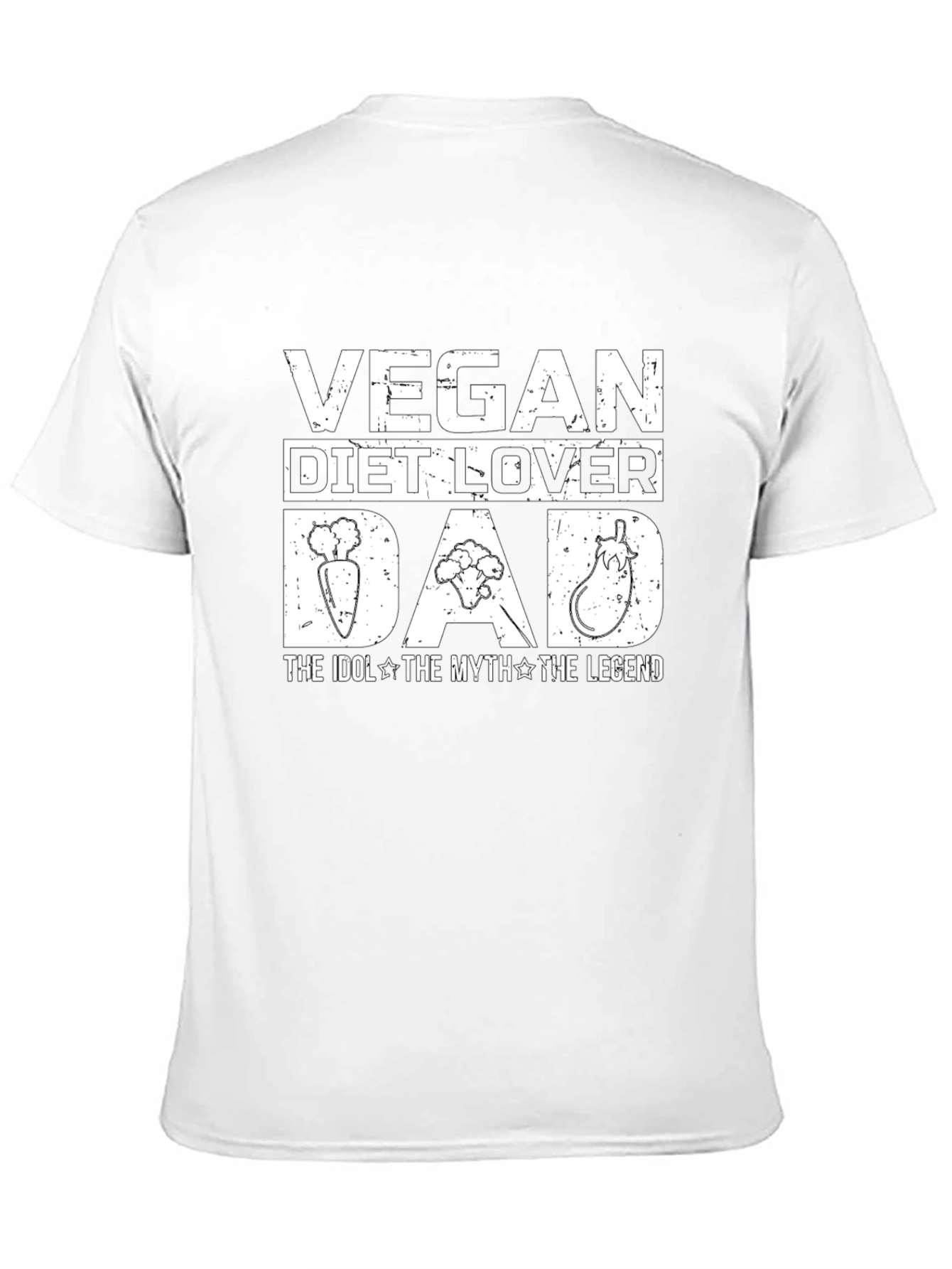 Vegan Diet Lover Dad T-Shirt